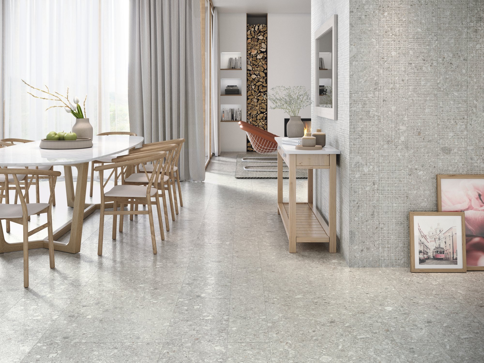Ape Grupo Коллекция 4.STONES Ceppo Lap 60*120 см (L71) в интерьере